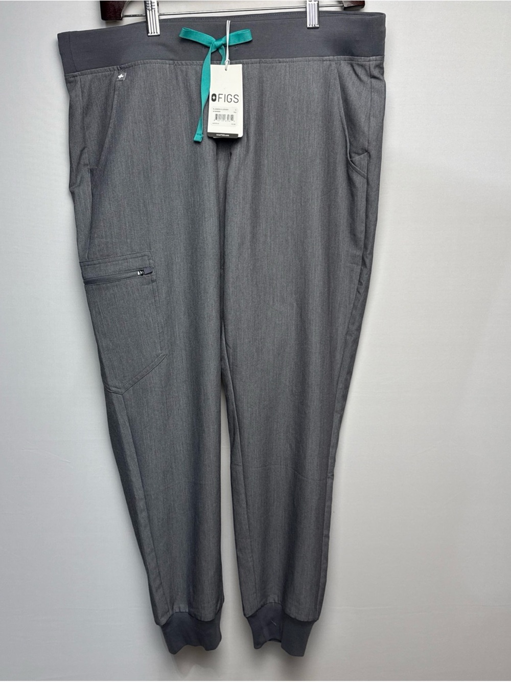 Figs Women's Large Zamora 2.0 Jogger Scrub Pants Graphite Gray New w/ Tags